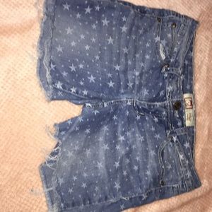 girls jean shorts